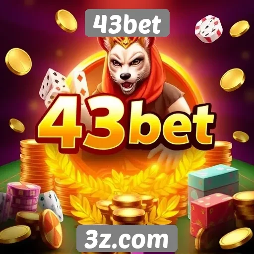 43bet oferece variedade de jogos de cassino online