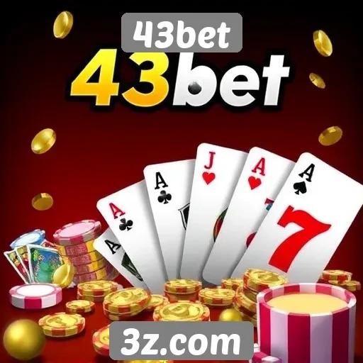 Foco em jogos de cassino no 43bet